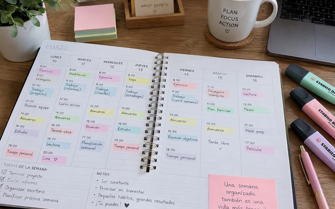 Claves para organizar el tiempo de estudio cuando tienes poca disponibilidad